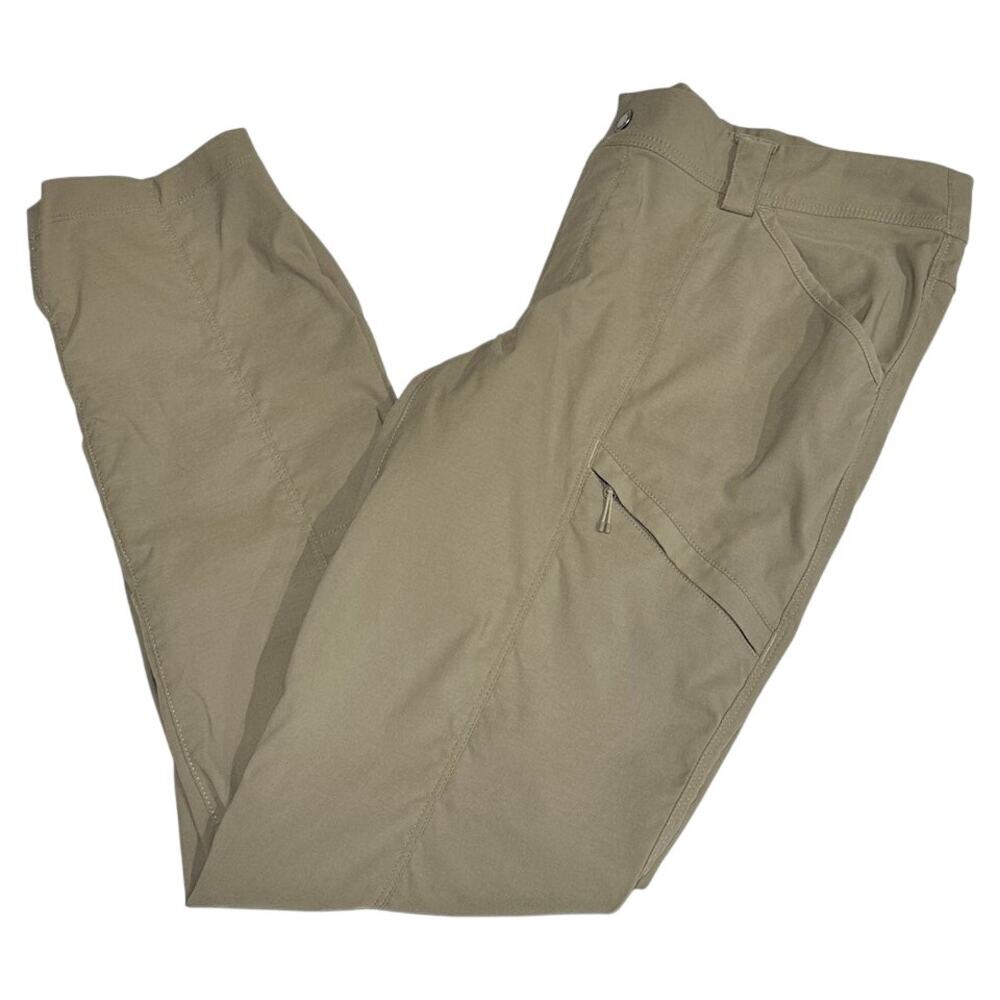 Duluth Trading Womens Tan Khaki Cargo Pants 12 x 31 Size 12